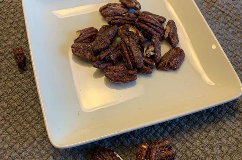 Keto Candied Pecans