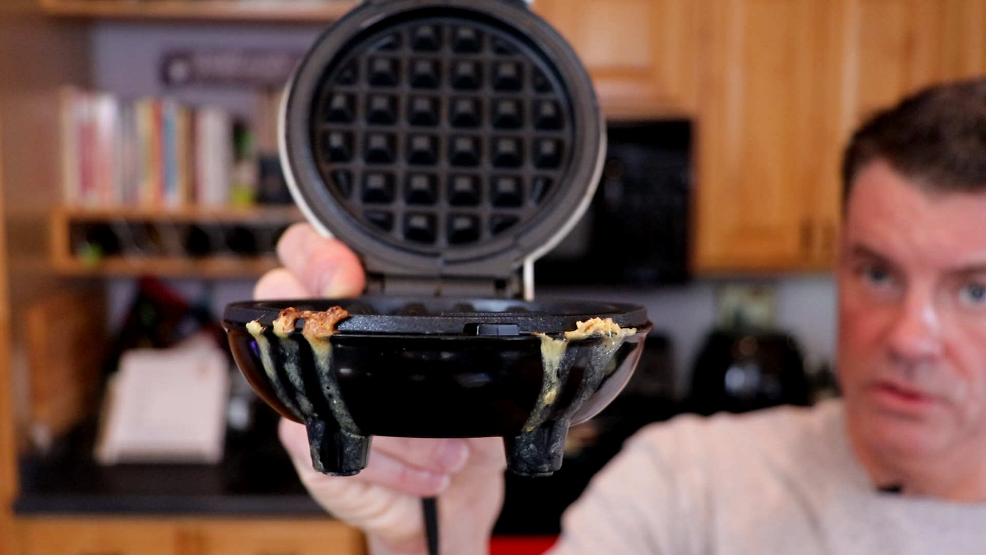 Dash Mini Waffle Maker a Waffle Iron with 7 Removable Plates and