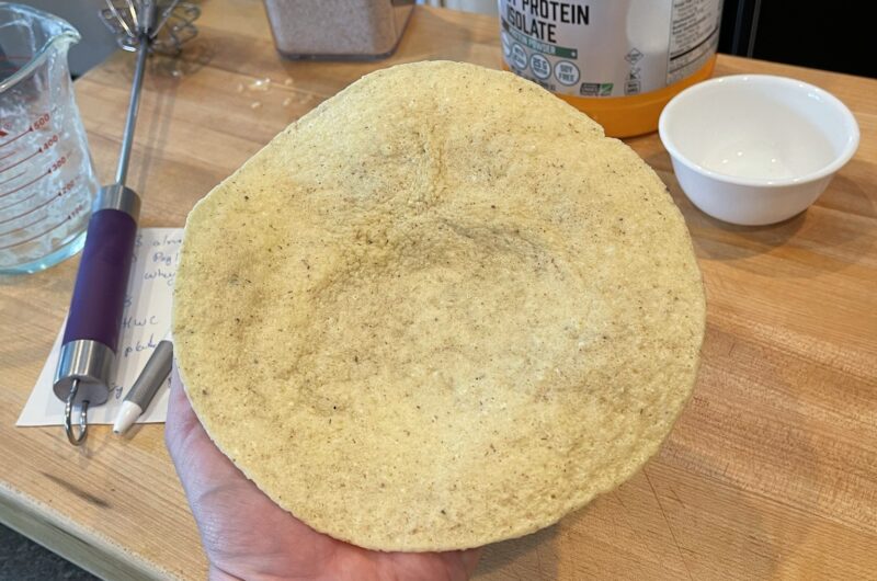 90 Second Keto Tortilla