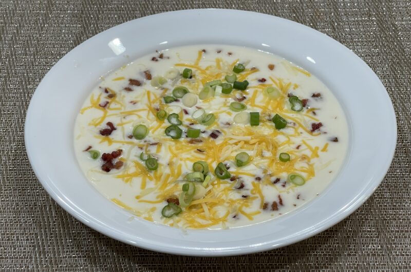 Loaded "Potato" Soup - Keto Chow