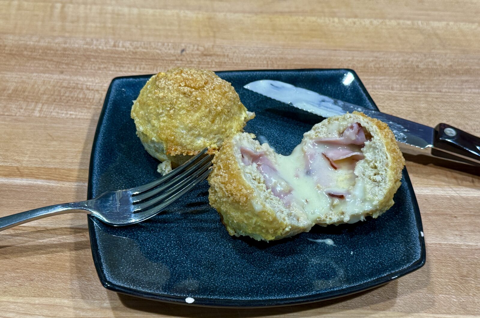 Chicken Cordon Bleu "Cupcakes"